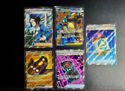 Pokemon Full Art English Card Lot Ascended Heroes & Mega Evolution - Image 1