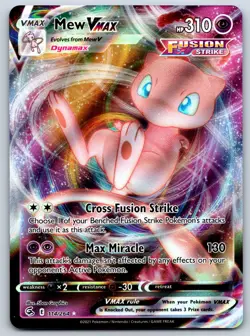 Mew VMAX - SWSH08: Fusion Strike 114/264 Pokemon Card NM - Image 1