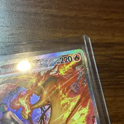 Pokemon Team Rocket's Moltres EX Holo Card 229/182 SIR - Image 4