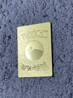 Pikachu & Zekrom GX HP240 Full Blitz Rainbow Gold Foil Fan Art Card - Image 3