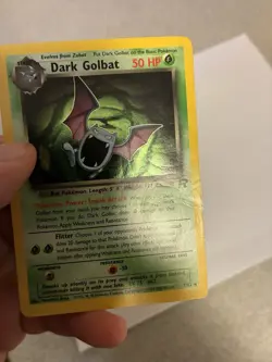 Dark Golbat 7/82 Team Rocket Holo Pokemon Card - MP - Image 3