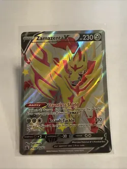 Zamazenta V (Shiny) SWSH293 SWSH: Sword & Shield Promo Cards Holo - Image 1