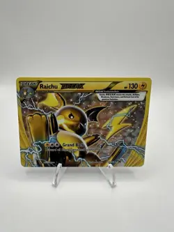 Pokemon TCG Raichu Break 50/162 Holo Card Breakthrough Series - Image 1