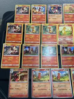 (30) CHARMANDER CHARIZARD CARDS LOT VTG HOLO Pokemon 1999 Swirl - Image 2