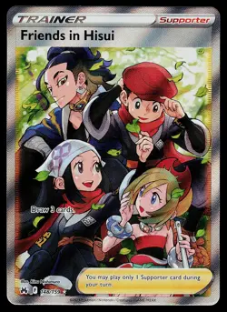 Pokemon Card - Friends in Hisui Crown Zenith 148/159 Ultra Rare - Image 1