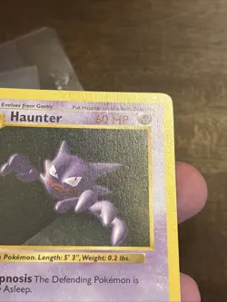 Pokemon TCG Haunter Base Set 1st Edition Shadowless Card 29/102 Vintage Wotc - Image 5