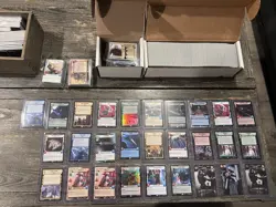 Star Wars Unlimited Spark of Rebellion + Lightspeed Card Lot w/ playmat - Image 1