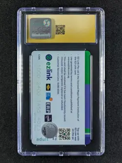 2024 Pokemon Center SINGAPORE 5TH ANNIVERSARY Limited EZ-Link Card CGC 10 - Image 2