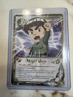 Might Guy FOIL Rare Card – Naruto CCG – Near Mint or Better - Image 1
