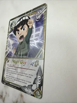 Might Guy FOIL Rare Card – Naruto CCG – Near Mint or Better - Image 3