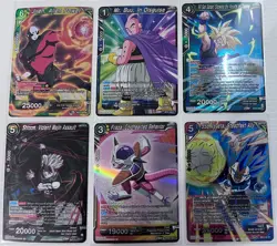 Dragon Ball Super Card Game TCG 6 Foils & Regular Cards - Image 1