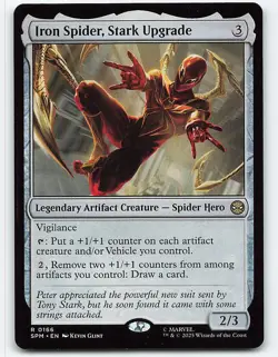 Iron Spider, Stark Upgrade #166, Wizards of the Coast card - Image 1