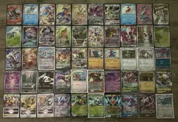 Lot Of 200 Pokemon TCG Cards Illustration V Double Rare Ex Full Art Cosmo Promo - Image 1