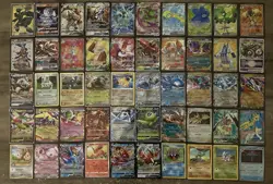 Lot Of 200 Pokemon TCG Cards Illustration V Double Rare Ex Full Art Cosmo Promo - Image 2