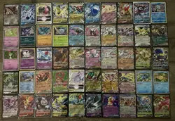 Lot Of 200 Pokemon TCG Cards Illustration V Double Rare Ex Full Art Cosmo Promo - Image 3