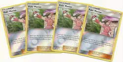 4x POKE MANIAC 204/236 UNIFIED MINDS Pokemon Card REV HOLO- PLAYSET -NM/M - Image 1