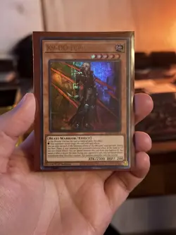 Yugioh - K9-00 Lupis - 1st Edition Ultra Rare NM - Free Holo Card - Image 1