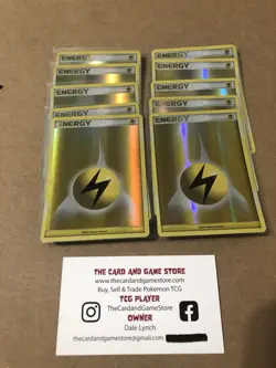 10 2007 Pokemon Pokemon Holo Energy Card Promo Lightning - Image 1