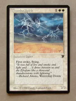 MTG THUNDER SPIRIT (X1) LEGENDS NM Magic Card - Image 1