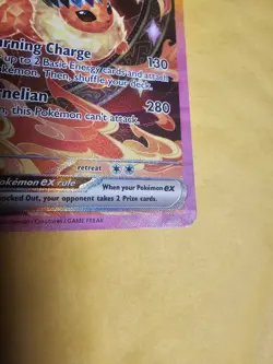 Pokemon TCG Flareon EX SAR 146/131 Prismatic Evolutions Card NM Condition - Image 4