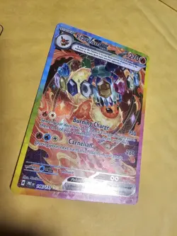 Pokemon TCG Flareon EX SAR 146/131 Prismatic Evolutions Card NM Condition - Image 5