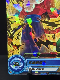 Son Gohan GT SS4 PUMS2-25 Super Dragon Ball Heroes Promo Card Foil Full Art LP+ - Image 4