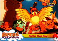 Better Than Ever 1999 Topps NON HOLO Pikachu's Vacation Pokemon Card - VLP - Image 1