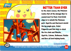 Better Than Ever 1999 Topps NON HOLO Pikachu's Vacation Pokemon Card - VLP - Image 2