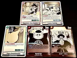 Dragon Ball Super - Manga Booster (5) Holo Cards - Pack Fresh - Eng/JP Blend - Image 1