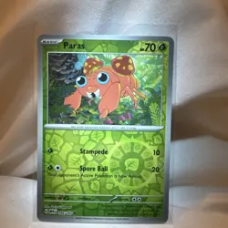 Paras 46/165 Reverse Holo Scarlet And Violet 151 Pokemon Card - Image 1