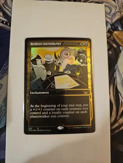 MTG Brokers Ascendancy Streets of New Capenna 362 GILDED Foil Rare - Image 1