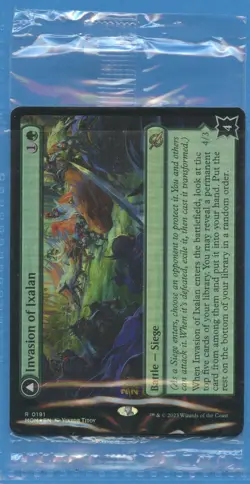 MTG: PreRelease Promo: March of the Machine: Invasion of Ixalan: FOIL - Image 1