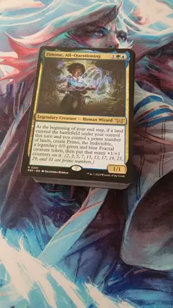 Zimone, All-Questioning Custom Commander Deck MTG Near Mint - Image 1