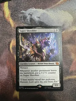 MTG Super Shredder Teenage Mutant Ninja Turtles Regular Mythic Legendary - Image 1