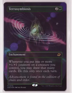 Terrasymbiosis (Borderless) Edge of Eternities Foil #0312 MTG - Image 1