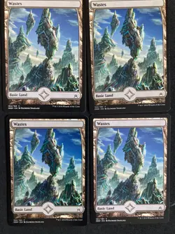 Wastes 184/184 full art Oath of the Gatewatch x4 (playset) NM - Image 1