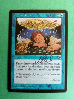 MTG Magic Dream Cache Signed Artist Proof x1 Tempest Phil Foglio - Image 1