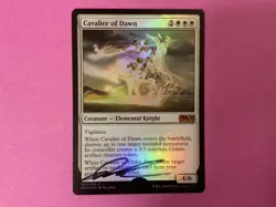 MTG Magic Cavalier Of Dawn Foil Signed Artist Proof x1 M20 Core Set Daarken - Image 1