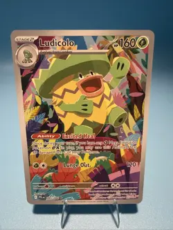 Ludicolo 95/94 Illustration Rare: Phantasmal Flames Pokemon TCG Near Mint - Image 1