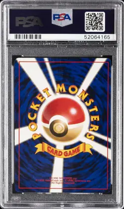 1996 POKEMON BASE SET JAPANESE #6 CHARIZARD-HOLO PSA 9 - Image 2