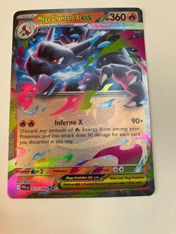 Pokemon Mega Charizard X EX FullArt Holo 13/94 - Image 1