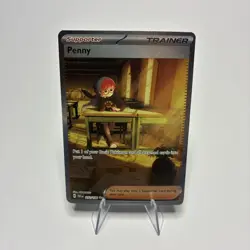 Pokemon Penny Trainer 252/198 SV01 Scarlet & Violet Special Illustration Holo - Image 1