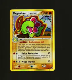 Meganium (Delta Species) 4/101 Dragon Frontiers Holo Rare MP Pokemon TCG 2006 - Image 1