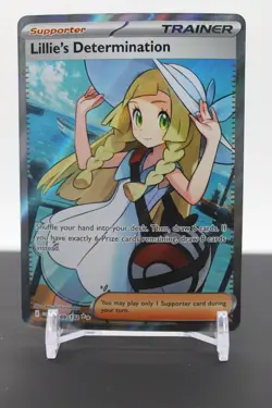 Lillie's Determination - 169/132 Holo - Pokemon ME01: Mega Evolution - Image 1