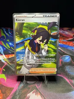 Kieran 206/167 Ultra Rare – Twilight Masquerade Pokemon - Image 1