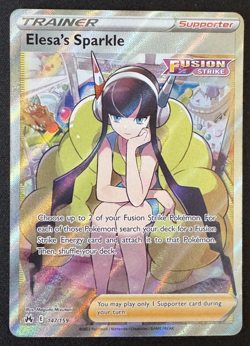 Elesa's Sparkle 147/159 Pokemon TCG Crown Zenith Full Art Ultra Rare Near Mint - Image 1