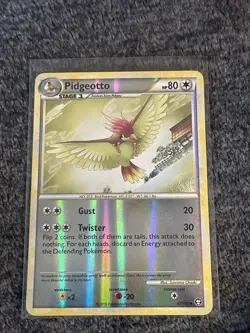 Pokemon Pidgeotto Reverse Holo HS Triumphant 47/102 LP - Image 1