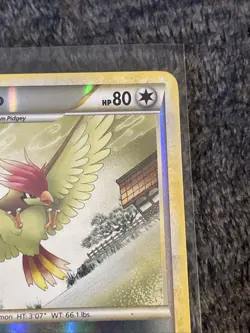 Pokemon Pidgeotto Reverse Holo HS Triumphant 47/102 LP - Image 3