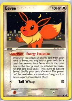 Pokemon TCG Eevee 55/115 Unseen Forces NM - Image 1