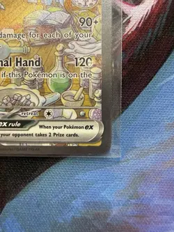 Pokemon Alakazam ex 201/165 Scarlet & Violet 151 Illustration Rare Full Art Hol… - Image 4